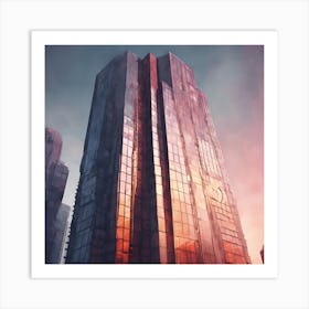 Skyscrapers Art Print