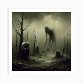 Dark Forest Art Print