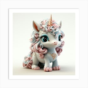 Unicorn Baby 10 Art Print