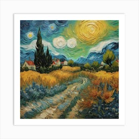 The Paint Gogh Art Print