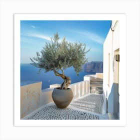 Olive Tree In The Morning (I) Art Print