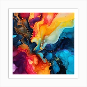 Abstract Abstract Painting 40 Art Print