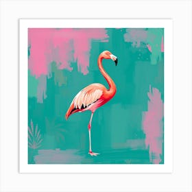 Flamingo 12 Art Print