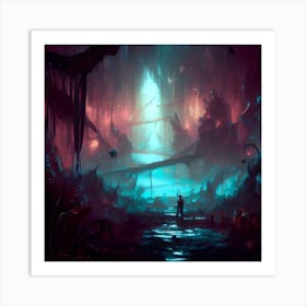 Mythic Melodies Art Print