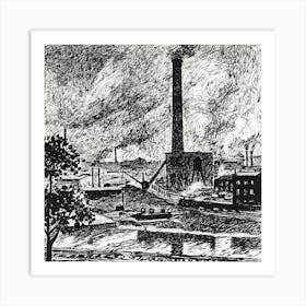 London Factory Art Print