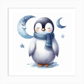 Penguin 1 Art Print