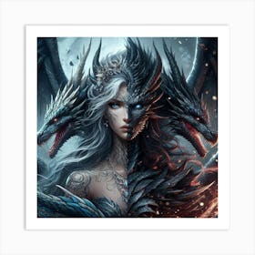 Dragons 1 Art Print