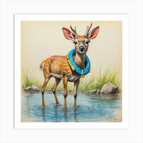 Fawn! 1 Art Print