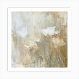 Abstract Flowers 14 Art Print