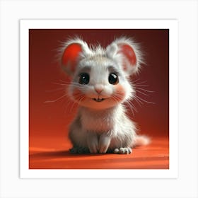 Cute Mouse 1 Art Print