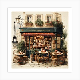 Old Paris By Csaba Fikker 16 Art Print