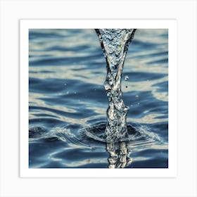 Water Drop 4 Art Print