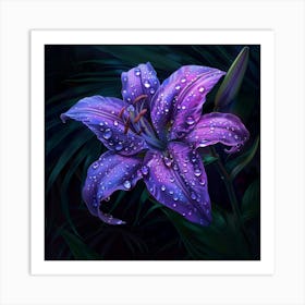 Jeweled Bloom (12) Art Print