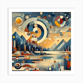 Abstract Painting 12 Art Print