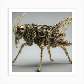 Mechanical Insect Art Print