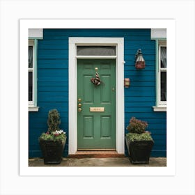 Mint Door Art Illustration Photo O2qnhjl4tyemmz 0h Tm4w Pijuegdorlypx9gdsoqevg Art Print