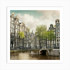 Amsterdam - Amsterdam Stock Videos & Royalty-Free Footage Art Print