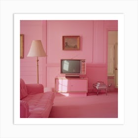 Pink Real Art Print