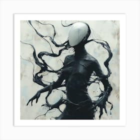 Slender Woman Art Print