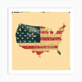 A Usa Vector Design Illustration 1720004074 2 Art Print