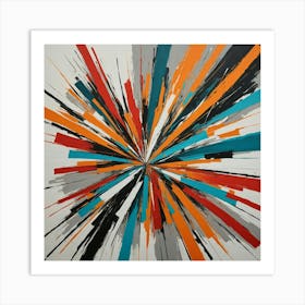 Burst 4 Art Print