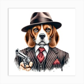 OGD- Original Gangster Dog~ Reimagined 3 Art Print