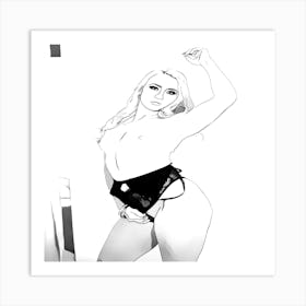 Sexy Girl 3 Art Print