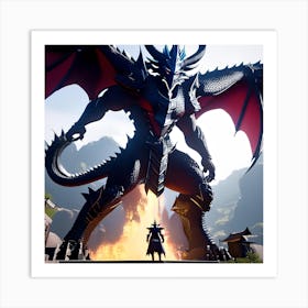 Dragons Of Legend Art Print