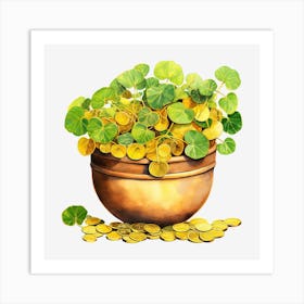 Shamrocks Art Print