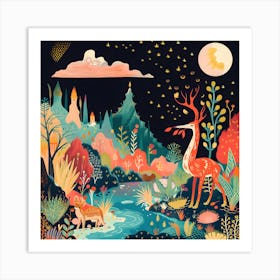 Fairytale Forest Art Print