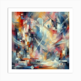 Abstract Painting 276 Art Print