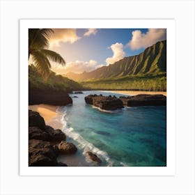 Hawaii At Sunset Art Print