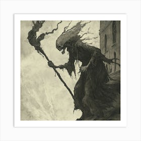 Grim Reaper Art Print