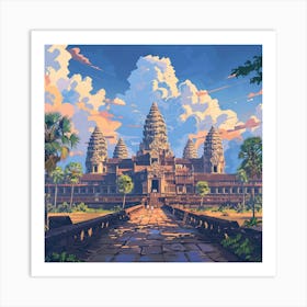 Angkor Temple Art Print