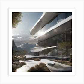 Futuristic Architecture 27 Art Print