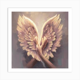 Angel Wings 4 Art Print