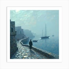 Aegean Coast Art Print