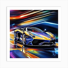 Lamborghini 169 Art Print