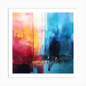 Abstract Painting 1 Art Print