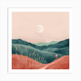 Landscape Painting Art Print