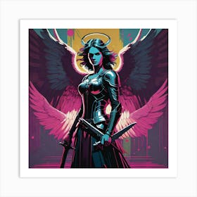 Angel Of Death Art Print