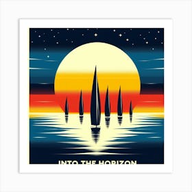 Into The Horizon 1 Art Print