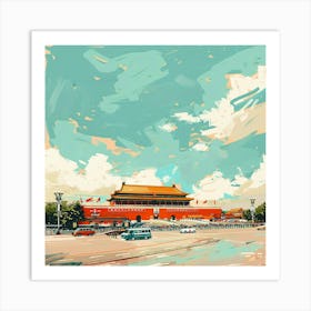 Forbidden City 2 Art Print