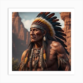 Native American6 Art Print