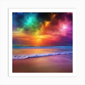 Rainbow Sky 1 Art Print