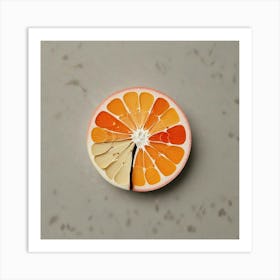 Orange Slice Art Print