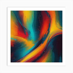 Abstract Painting 11 Art Print