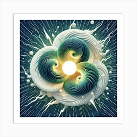 Abstract 3d Art Art Print