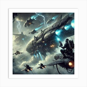 Stormriders Art Print