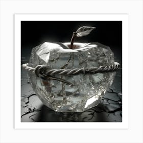 Apple With A Rope Art Print